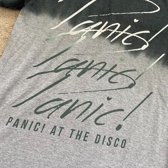 Panic! At The Disco Manhead S Graphic Band Ombre T-Shirt - Picture 5 of 12